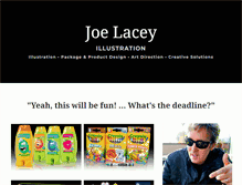 Tablet Screenshot of joelacey.com